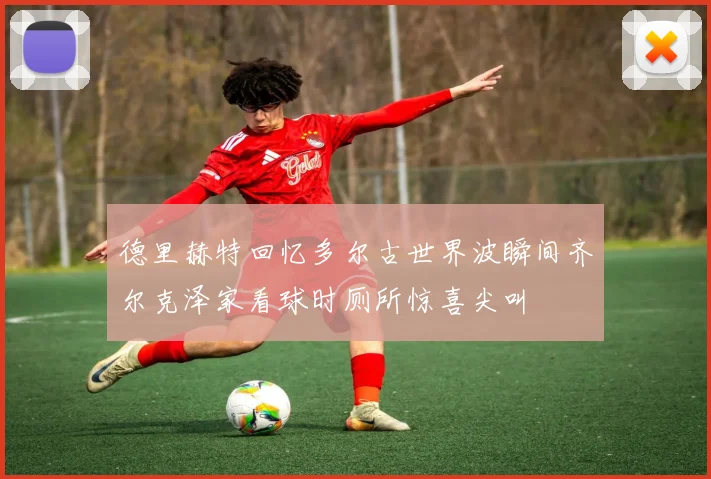 德里赫特回忆多尔古世界波瞬间齐尔克泽家看球时厕所惊喜尖叫